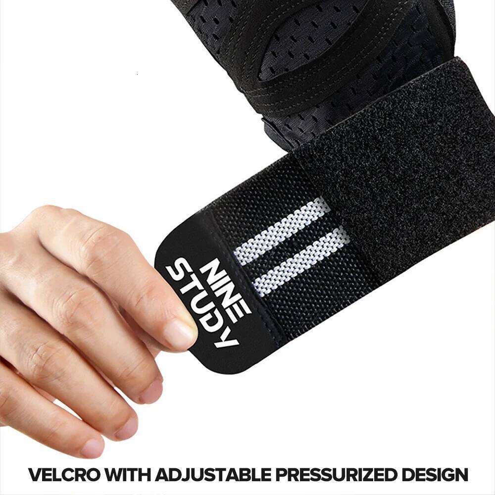 1 Pair Gym Fitness with Wristbands Straps Weight Grip Gloves Wrist Brace Protector Anti-Skid WeightLifting Pad Breathable Y260115