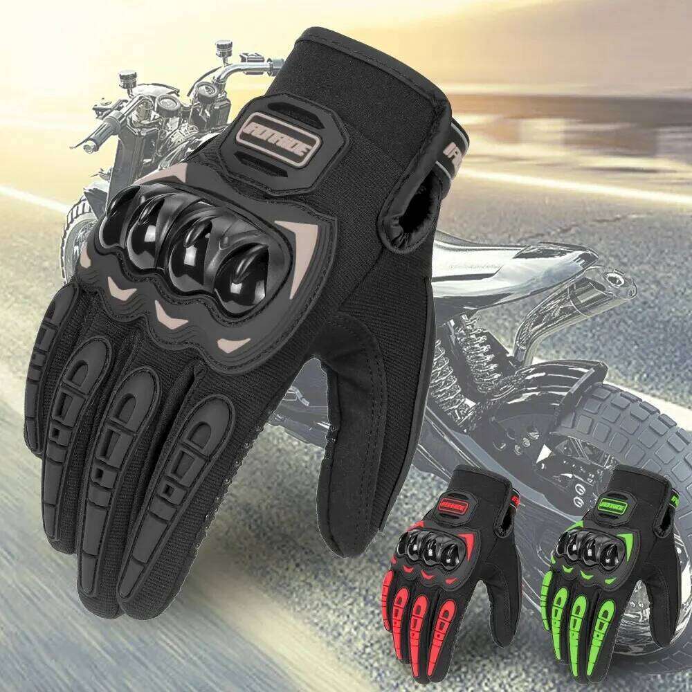 Motorcycle Men Touch Screen Moto Racing Riding Motorbike Protective Gear Summer Breathable Motocross Gloves Y260115