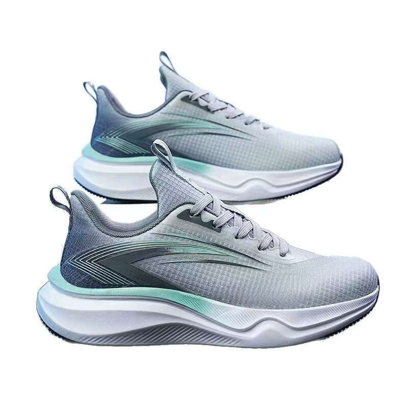 designer shoes men new running shoes designer sneakers versatile outdoor men's sports shoes white blue back green orange fashion mesh breathable 