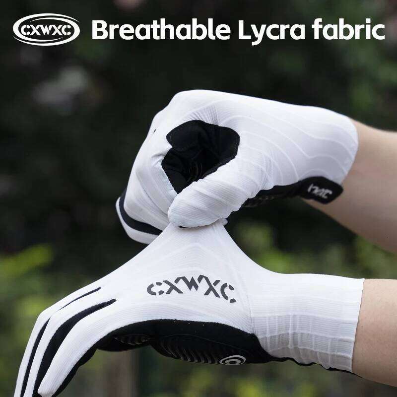 CXWXC Cycling Full Finger Bicycle Sports Gloves Men Women Touch Screen Breathable Gym Motorcycle Camping Hiking Mittens Y260115