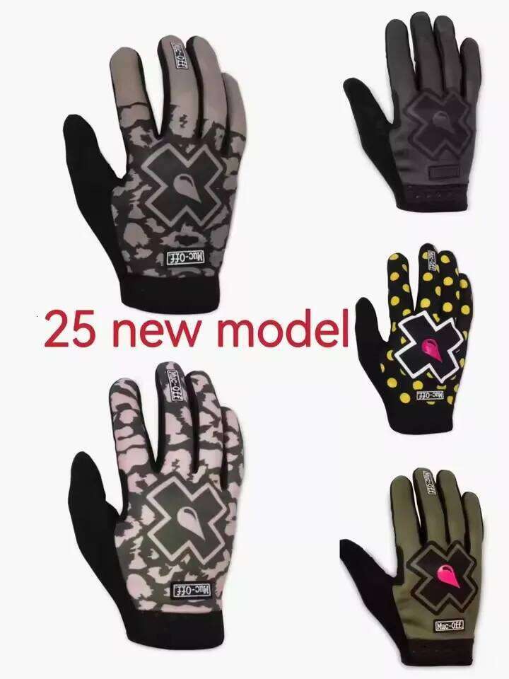 2025 NEW Cycling muc off Moto Gloves Mountain Bike mx motorcycle Top Motocross Glove Men DH MX MTB Riding Gear Protective Y260115