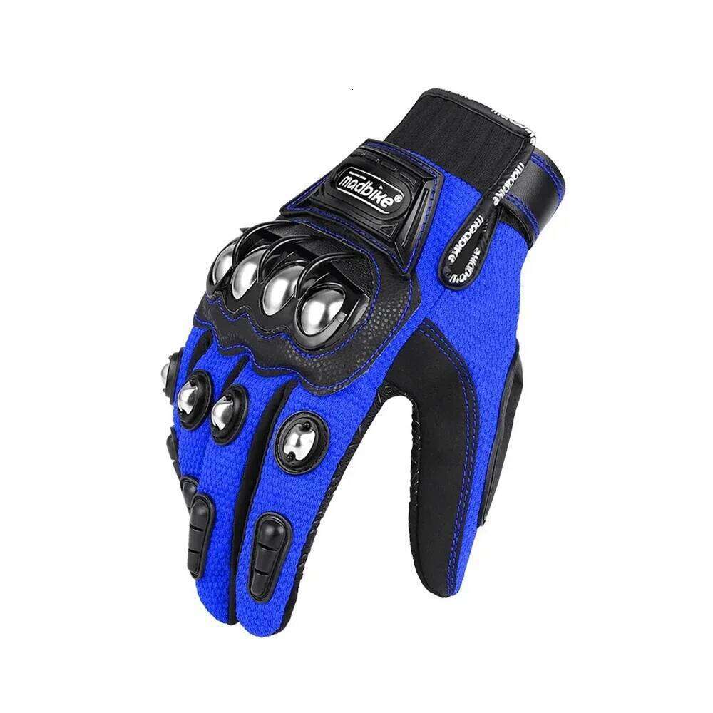 Motobike Motorcycle Knitting Unisex Moto Touch Screen Breathable Motocross Riding Racing Alloy Protective Full Finger Gloves Y260115