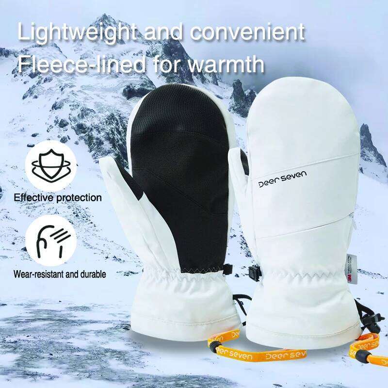 Touchscreen Snowboard Mittens for Men & Women - Thickened Insulated Waterproof Outdoor Ski Gloves Student Suitable Y260115