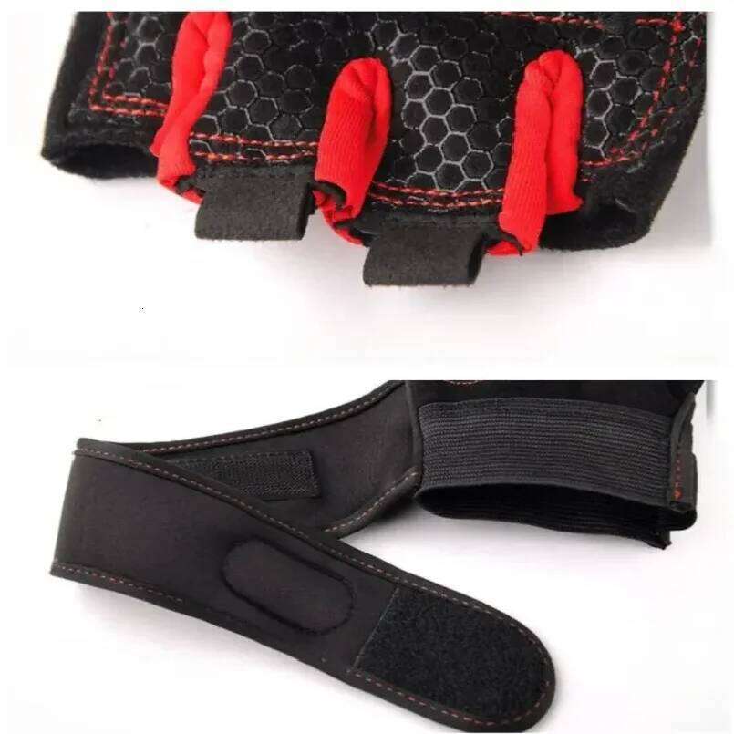 Fitness Half Finger Gloves Men And Women Wrist Guard Sports Dumbbell Riding Non Slip Horizontal Bar Exercise Training Y260115