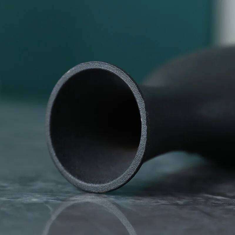 Creative Black Ceramic Vase Simple Nordic Flower Pot Art Home Decoration Accessories Office Living Room Interior Decor C260116