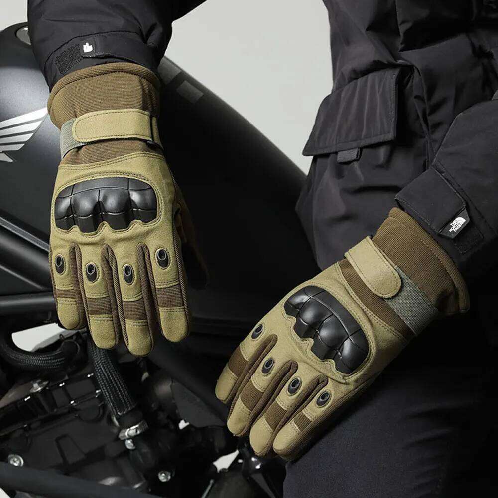 Winter Motorcycle Windproof Warm Guantes Men's Motorbike Riding Touch Screen Moto Motocross Gloves Y260115