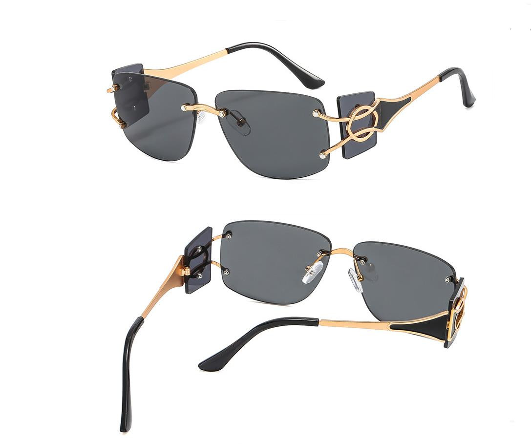 Designer Sunglasses For Women Men Sunglasses Polarized Sunglasses UV400 Fashion Classic Luxury Glasses Goggle Pilot Alloy Square Frame Glasses A358