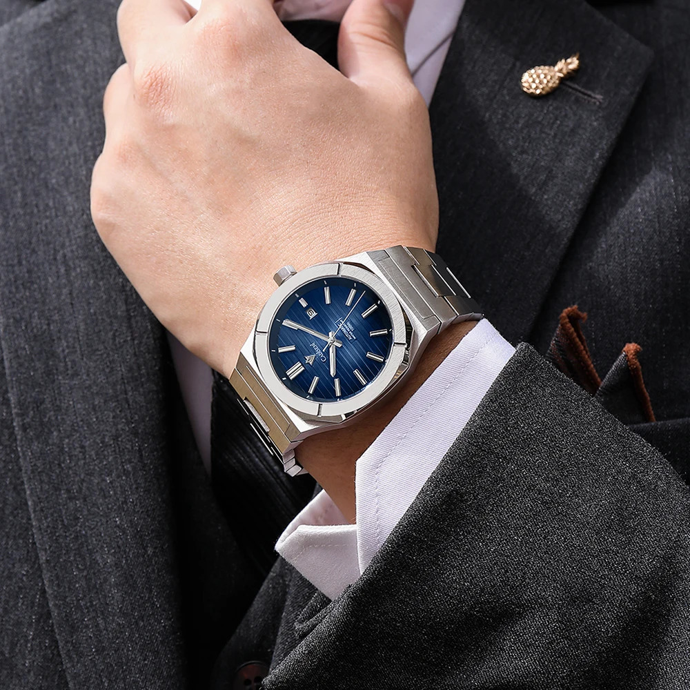 CADISEN Diver Watch Sapphire MIYOTA 8215 German Men Automatic Mechanical Watches Waterproof Luminous Wristwatch 260114
