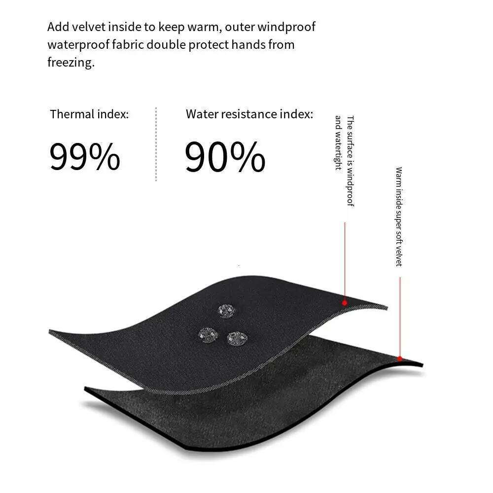 Multifunction Warm Winter Anti-Slip Ultralight Sports Mittens Full Finger Thicken Touchscreen Bicycle Gloves Snowboard Y260115