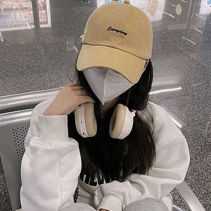 Solid Color Embroidery Women Baseball Adjustable Snapback Peaked Cap Men Outdoor Sports Sun Hat Visor Y260115