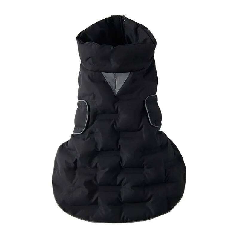 Windproof Warm Coat Comfortable Soft Jacket Cold and Wind-resistant Down-like Cotton-padded Dog Apparel 26Y0116
