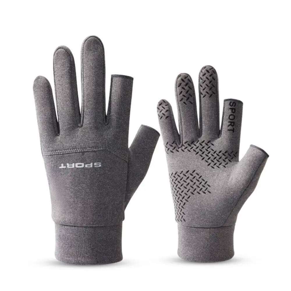 Winter 1Pair Warm Male Two Out Waterproof TouchScreen Cycling Protective Mittens Full Finger Gloves Y260115