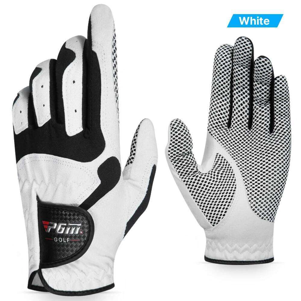 Single Golf Clothing Men's Microfiber Breathable Swing Training Gloves Soft Comfortable Non-Slip Particles Y260115