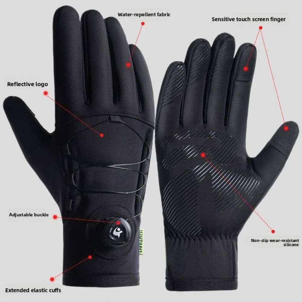 Winter Gloves Windproof and Waterproof Suitable Outdoor Activities Such As Sports Touchscreens Skiing Cycling Mountain Biking Y260115