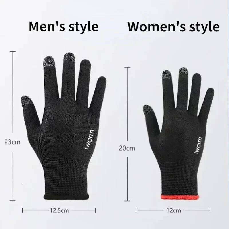 Full Finger Sun Protection for Men, UV Protection,Anti Slip Driving, Touch Screen, Cycling Gloves, Summer Outdoor Gloves Y260115