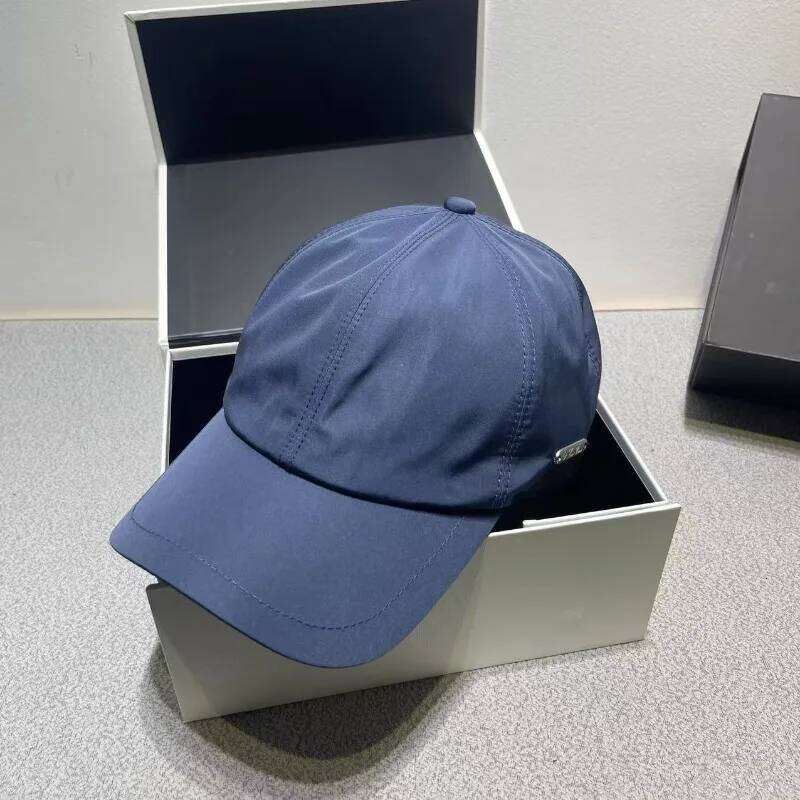 High quality letter embroidered baseball with wind reversed iron logo, sun protection duckbill cap, versatile cap Y260115