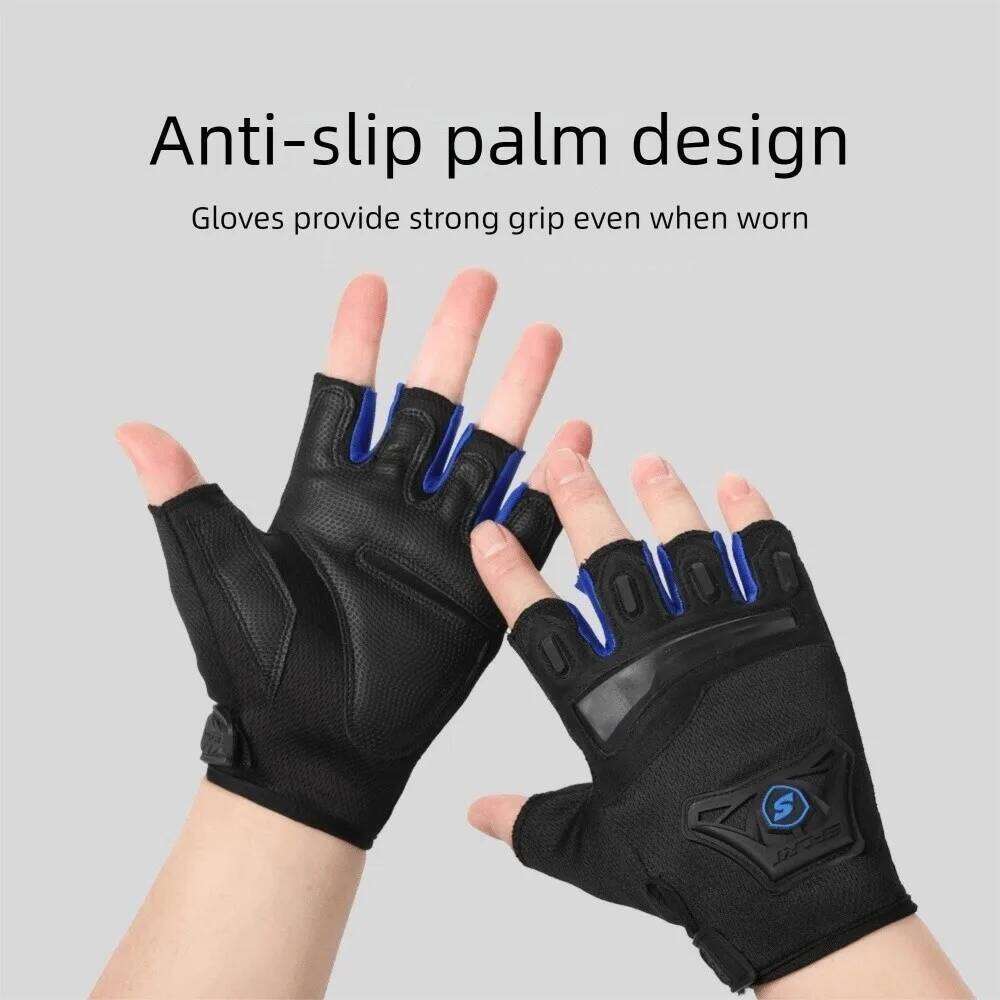 Secure Anti Slip Motorcycle Breathable Wear-Resistant Outdoor Sports Adjustable Cycling Gloves Gym Y260115
