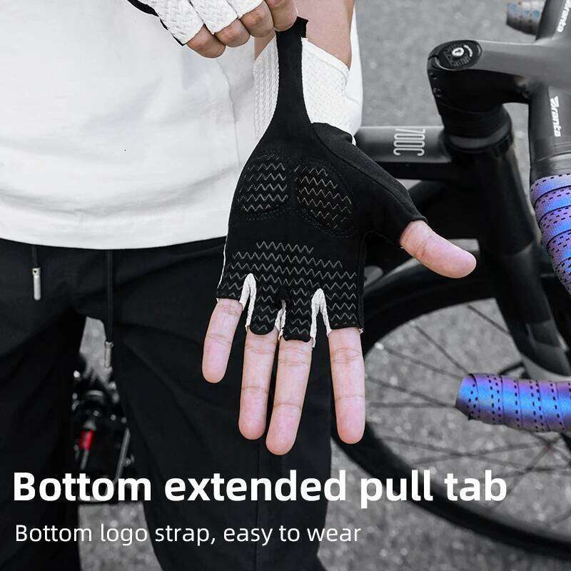 Cycling Half Finger Men Women Breathable Anti-slip Glove Fitness Sport Training Bicycle Gloves Y260115
