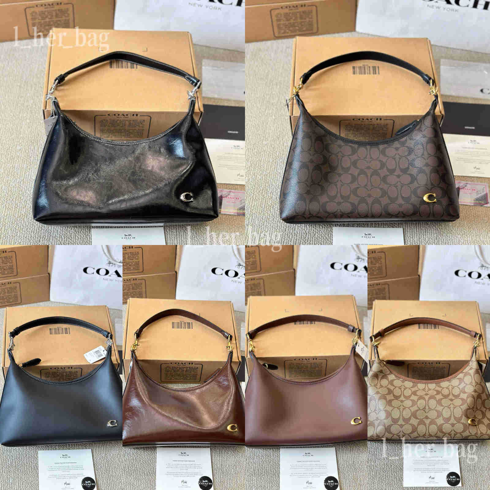 Shoulder Bags Black brown 23ss leather juliet hobo bag mini Rowan Designer tote bag Womens handbag Luxury bag Lady Underarm Clutch gold chain Cross body satchel Bags
