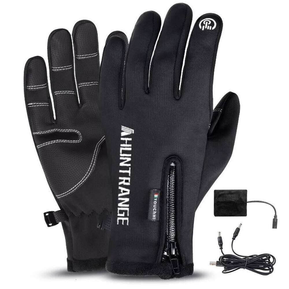 Winter Electric Heated Men Women Touch Screen USB Self Heating Motorcycle Gloves Ski Climbing Hiking Hand Warmer Y260115
