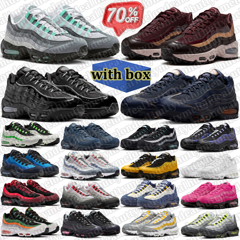 95s designer shoes mens 95s chaussure running trainers plate-forme casual luxury platform runners sneaker black white