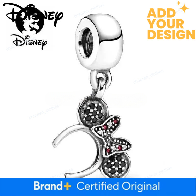 New custom Disney Mickey Mouse Minnie Collection Charm Kissing Love Beads DIY Bracelets Jewelry Womens Gift W20250728
