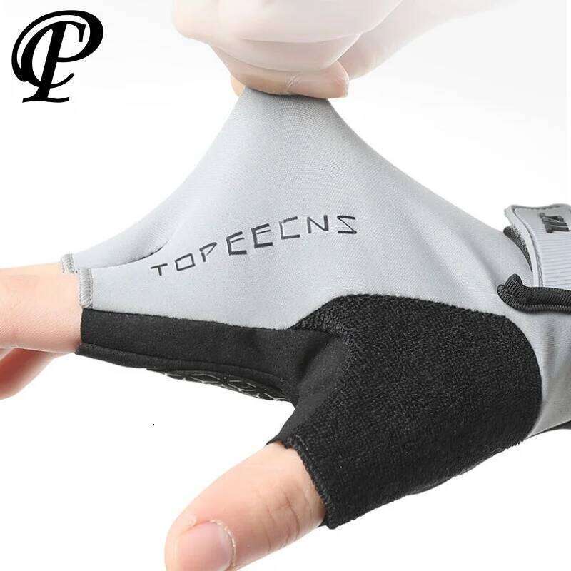 Half Finger Gym Cycling Gloves Mountain Bike Body Building Workout Sports Weight Lifting ciclismo mtb Accessories Men Women Y260115