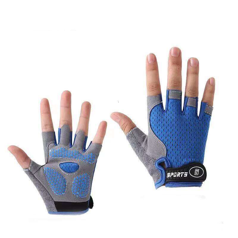 Kids Boys Girls Cycling Bicycle Half Finger Guantes Ciclismo Mtb Gloves Fitness Motocross Bicicleta Luva Bike Y260115