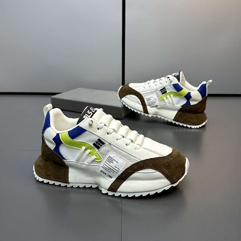UltraComfy Trendy Lace Up Fashion Sneakers Outdoor Enthusiasts with Platform Design Breathable Mesh and Durable Outsole for Walking Jogging Camping in