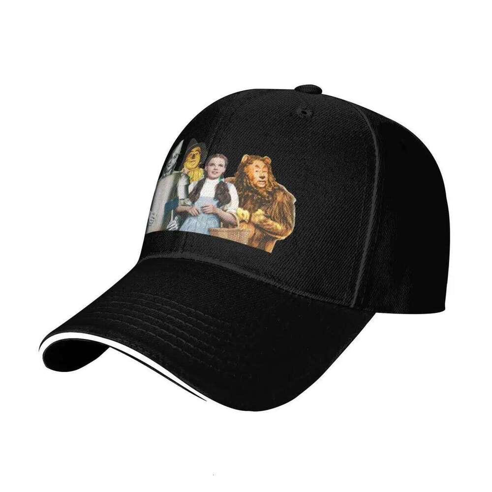 Wizard Of Oz/ Dorothy Tin Scarecrow/No Place Like Home Baseball Cap summer hat Sunhat Designer Man Women's Y260115