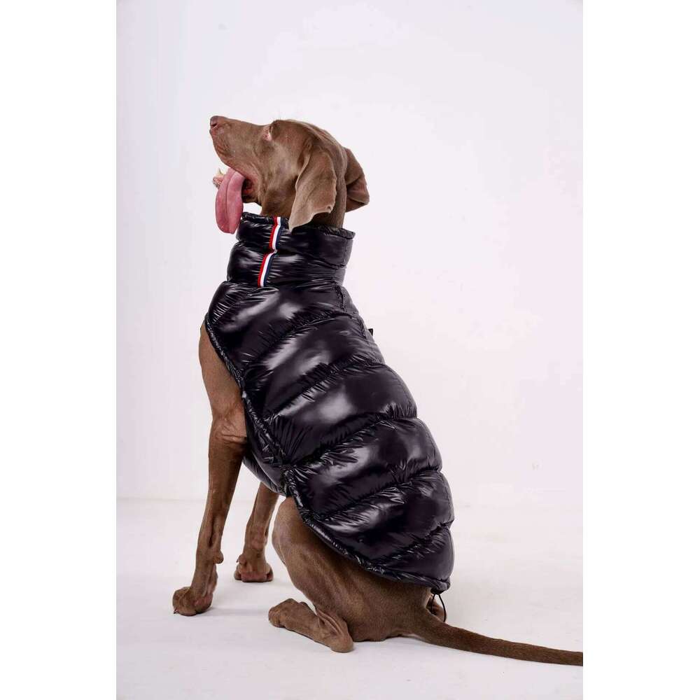 Famous brand S XL Large Winter Thick Down Coat High Collar Warm Windproof Adjustable Pet Clothes Legged Padded Dog Jacket Vest pupakaIK