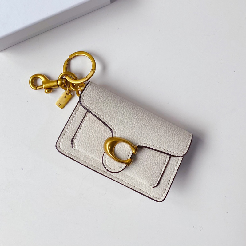 TABBY Co CH Pendant Desigenr Keychains Bag Charm for Women Mens Leather Keychain Letter Lanyards Luxury Airpods Case Pendants Coin Purse Accessories Gifts youmif