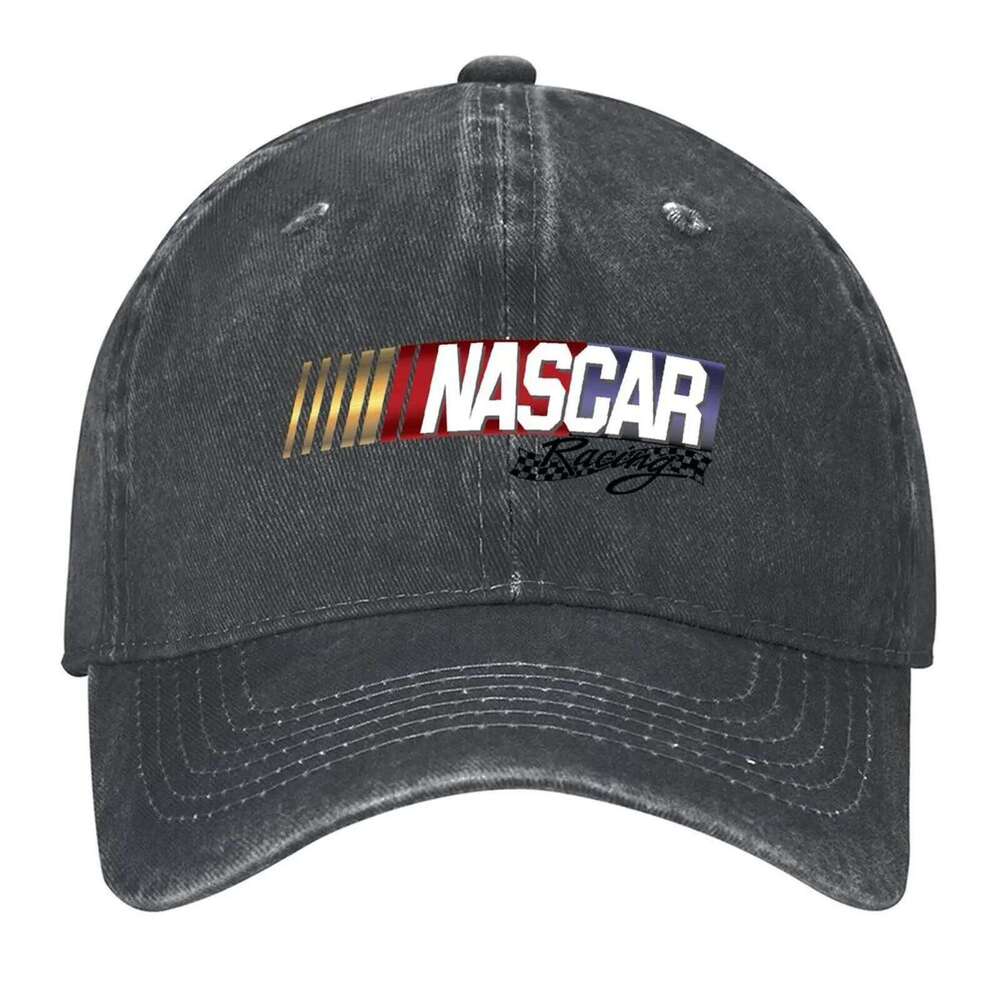 Nascar Racing Cool Sticker Baseball Cap Visor Snap Back Sun Hat For Children Men's Women's Y260115