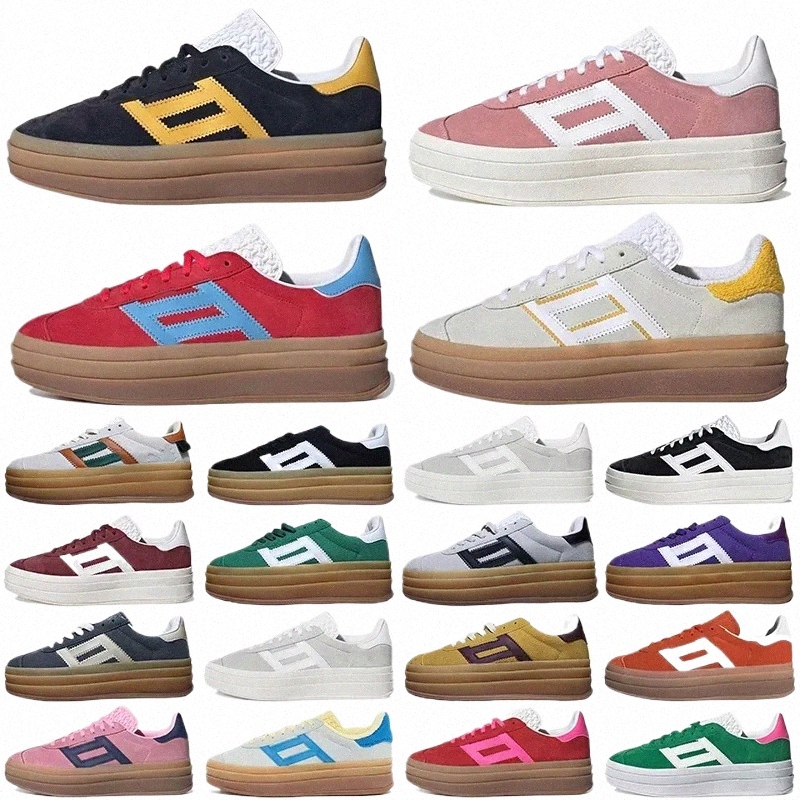 designer Womens Casual Shoes Platform Red Pink Green Leopard Black Gum Crimson Leather Fashion Sneakers Girls Trainers Outdoors Sneakers EUIR 36-42 A1HO#