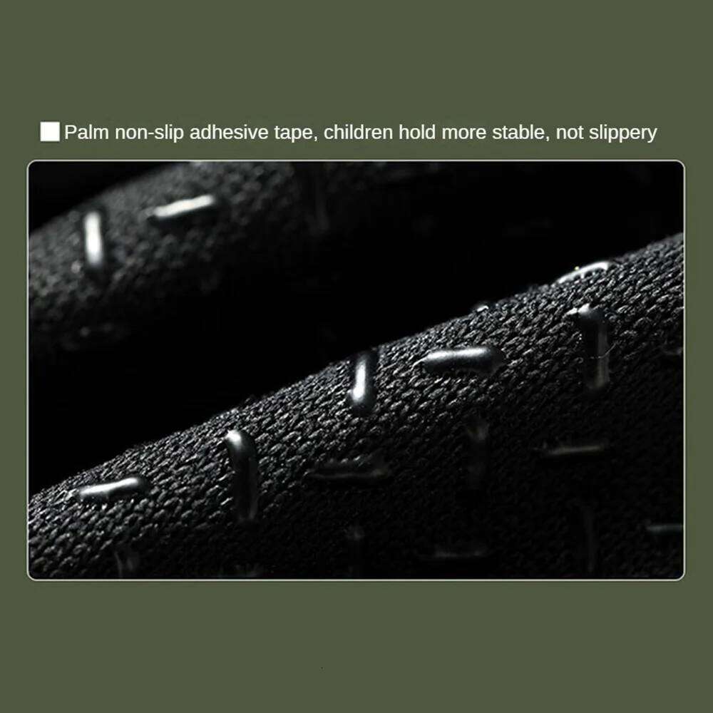 Kids 4-11 Years Cycling Half Finger Bike Tactical Glove Non-Slip Outdoor Sports Gloves for Boys and Girls W29 Y260115