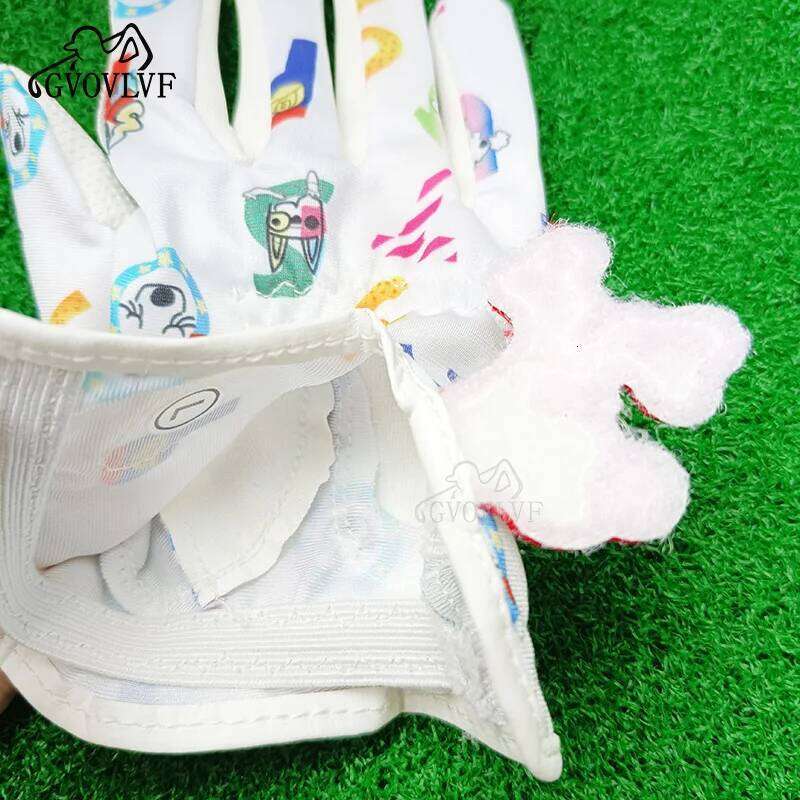 1 Pair Gloves Junior Kids Youth Toddler Boys Girls Left Right Hand Dura Feel White Blue Red Golf Glove Gift Black Dog Y260115