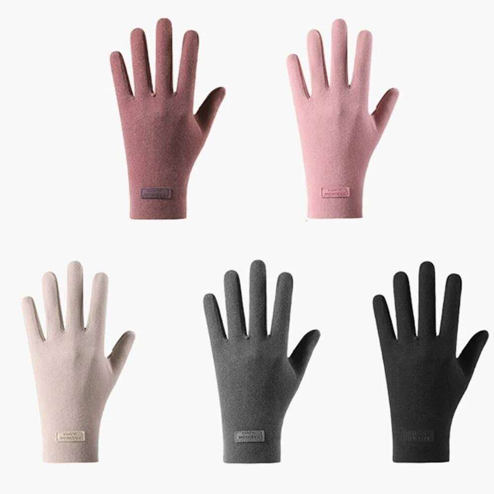 Touch Screen Winter Cold Proof Windproof Thick Cycling Wear-resistant Soft Warm Outdoor Gloves Sports Y260115