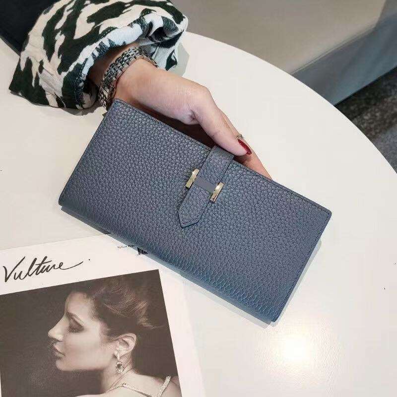 Holder New Unisex Wallet Women Everyday Use Fashionable Classic Genuine Leather Coin Purse Mini Snap Multiple Card Slots Multicolor Red Cash