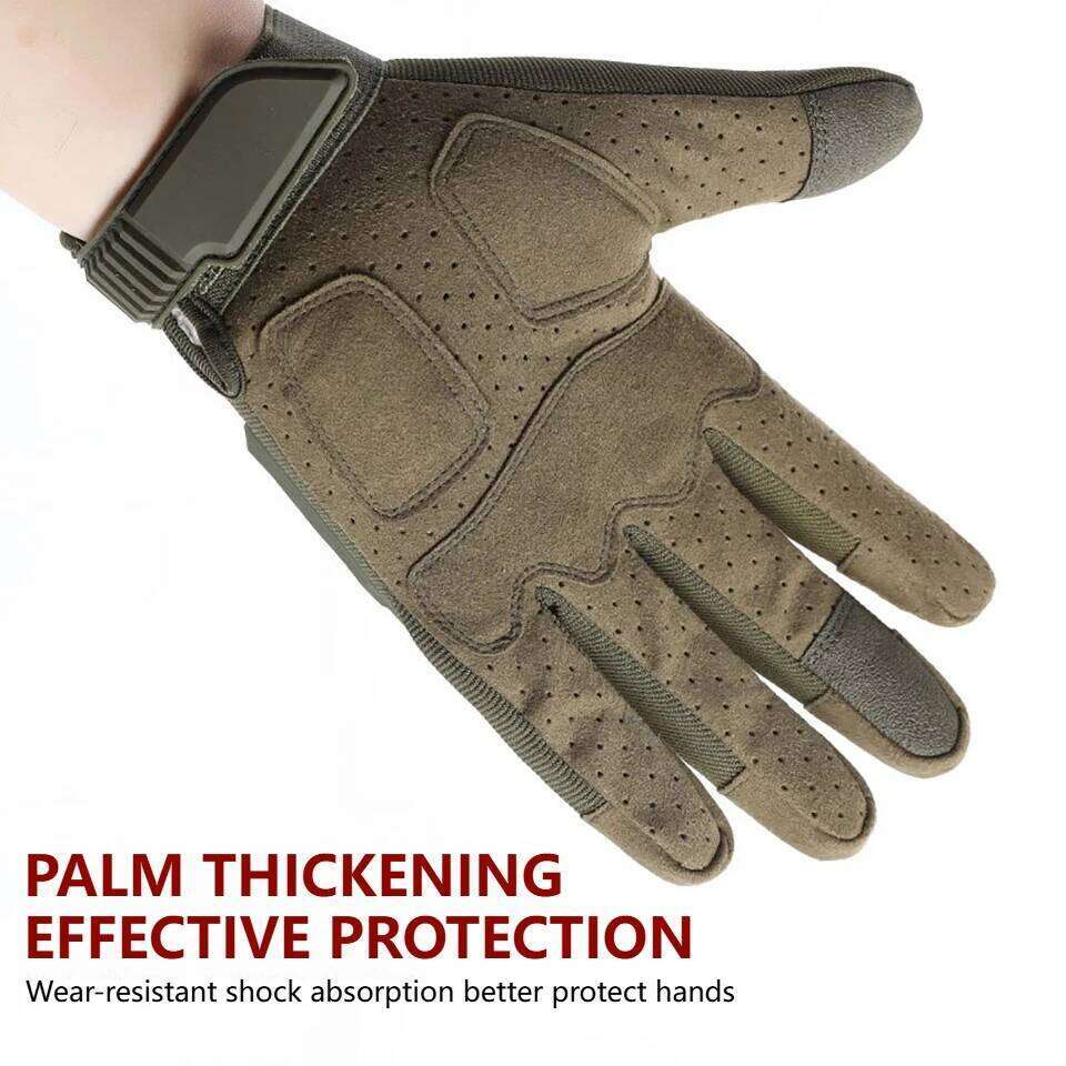 GTUBIKE Men's Full Finger Hunting Sports Hiking Camping Cycling Durable Breathable Gloves for All-Weather Activities Y260115