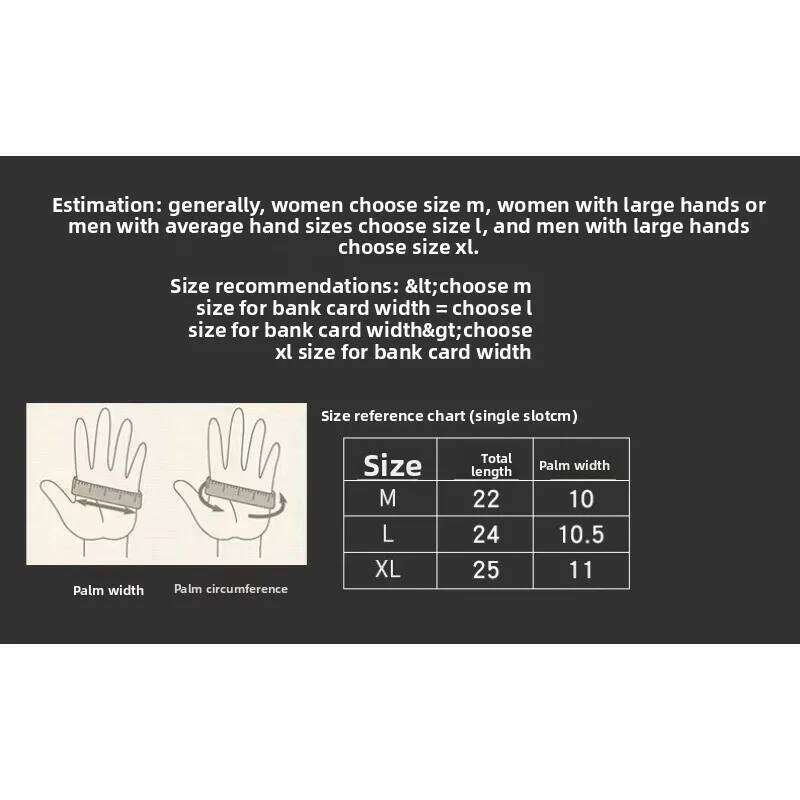 Outdoor Warm Gloves Men's Autumn and Winter Cycling Sports Full Finger Two-finger Cold-proof Non-slip Touch Screen Plush Y260115