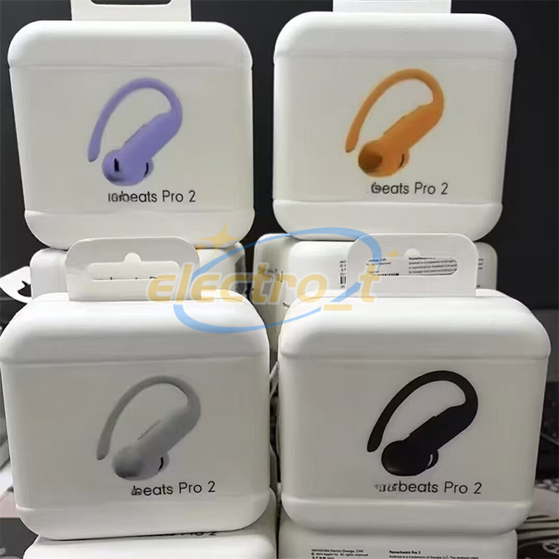 TWS Powerbeat Pro 2 Power Beat Wireless Headphone Ear Hook EarBuds Bluetooth Earphone With ANC Stereo Sound Headset for iPhone 17 16 15 14 13 12 11 Pro Max