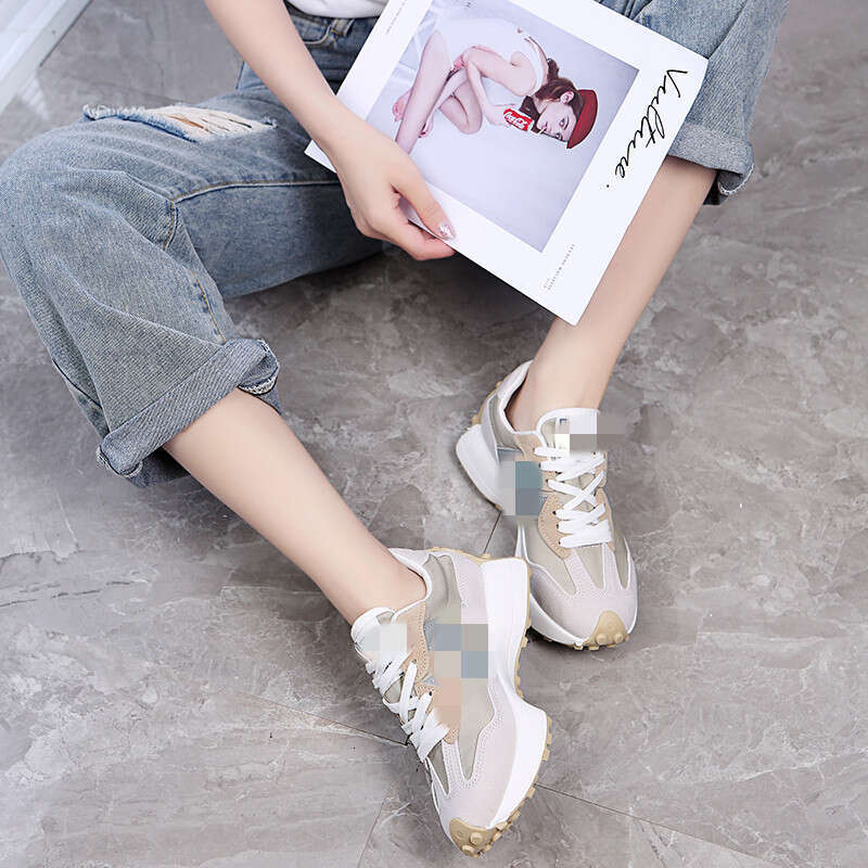 Waffle Sneakers for Women 2026 New Small Waist Women's Spring and Autumn Hot Dad Super Popular Casual Sports Shoes