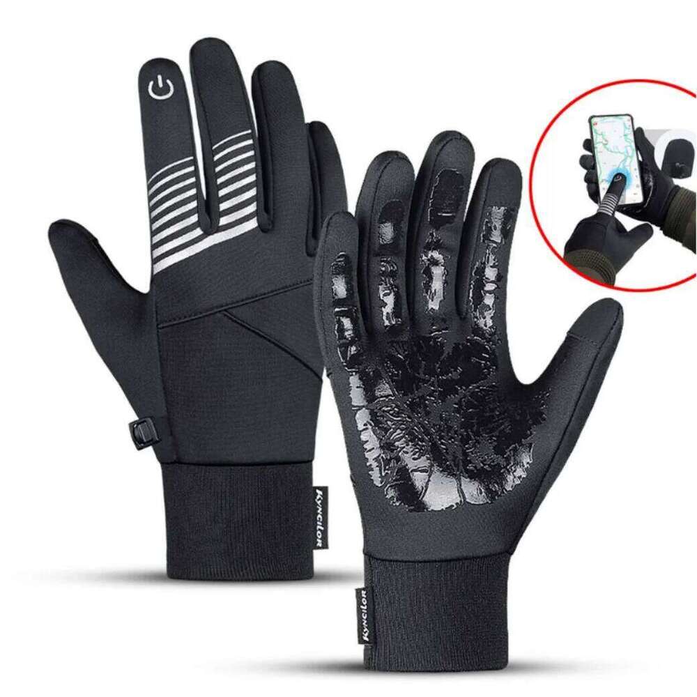 Winter Men Women Tactical Touchscreen Waterproof Gloves Non-slip Glvoes for Outdoor Hiking Walking Cycling Y260115