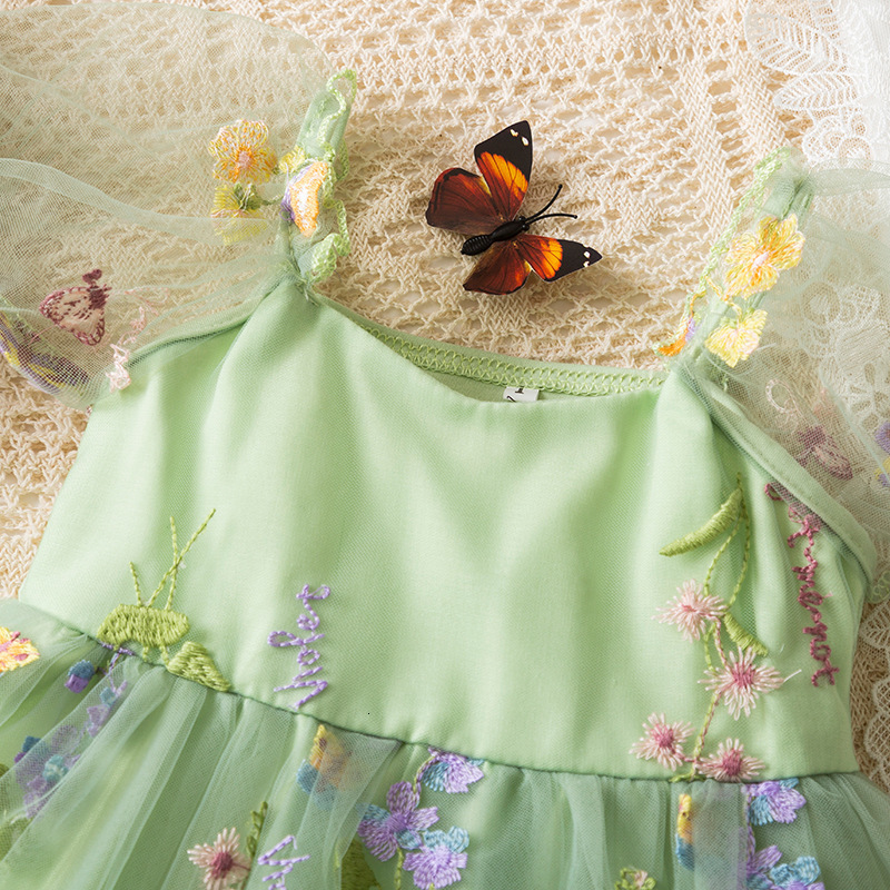 Baby Girl Summer Dresses Newborn Girl 1 year Birthday Wedding Princess Dress Flower Girl Ball Gown Tutu Party Dress Clothes LJ201221