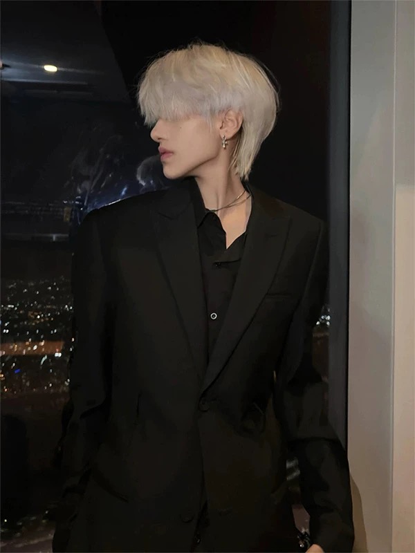 224 Professional Formal Suit Set for Groomsmen - Elegant Wedding Attire