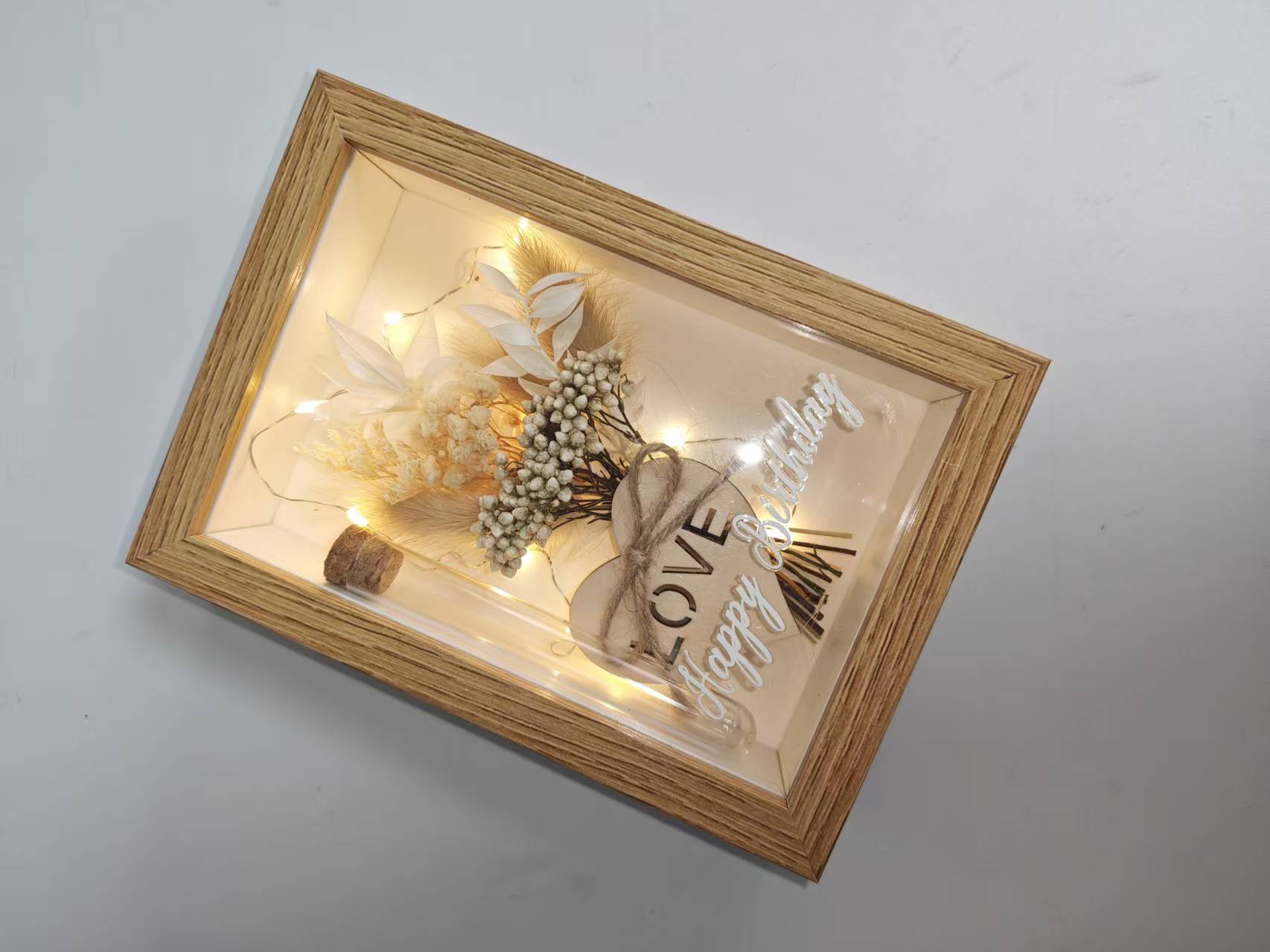 Preserved Flower Creative Photo Frame Decor