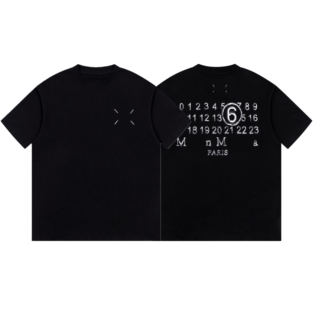 T Shirt Designer Mens Digital Pattern Round Neck Trendy Top Tees Comfortable Hip Hop Street Short Sleeved