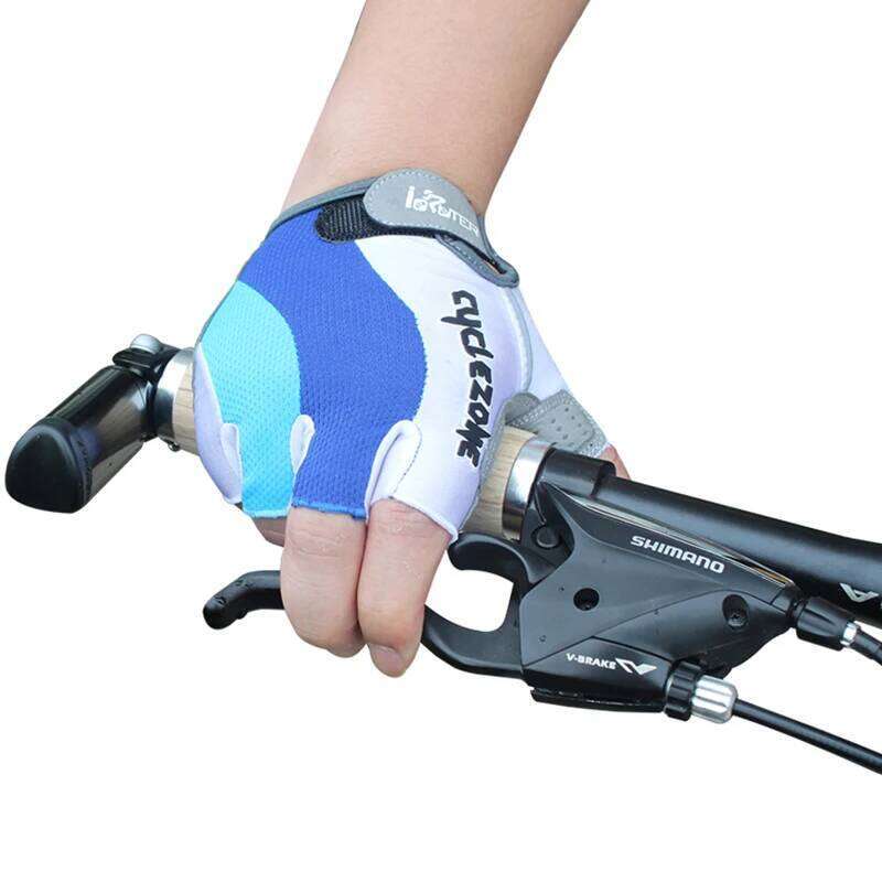 Cycle-Zone Half Finger Breathable Universal Bicycle Outdoor Sports Riding Gloves MTB Road Bike Equipment for Four Season Y260115