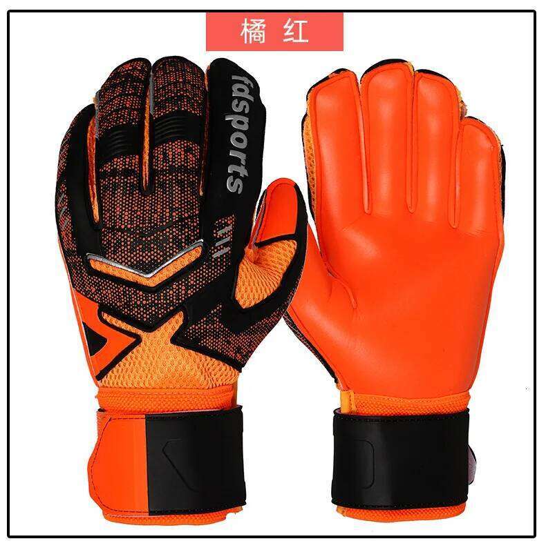 Fdsport kids Football Goalkeeper size 5 ~10 Students Special Game latex Protectors for Adults finger protection soccer gloves Y260115