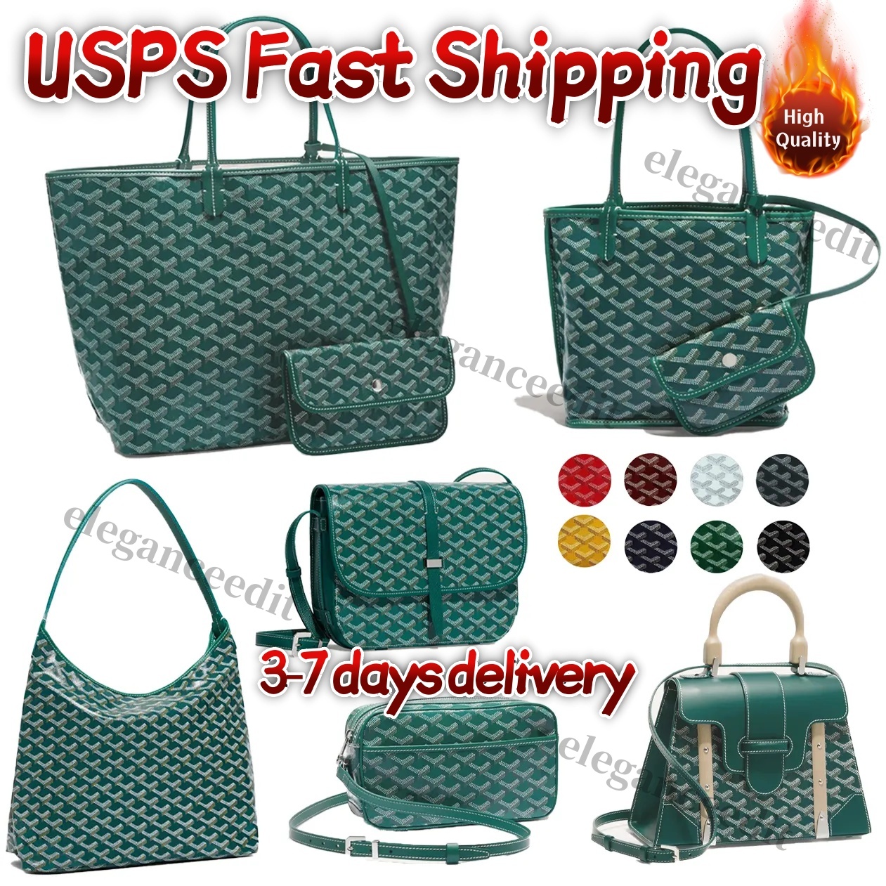 designer shoulder bag mirror quality bags for women luxury purse designer goyared bag crossbody bag women cross body shoulder bags sac de luxe Luxury handbag tote bag